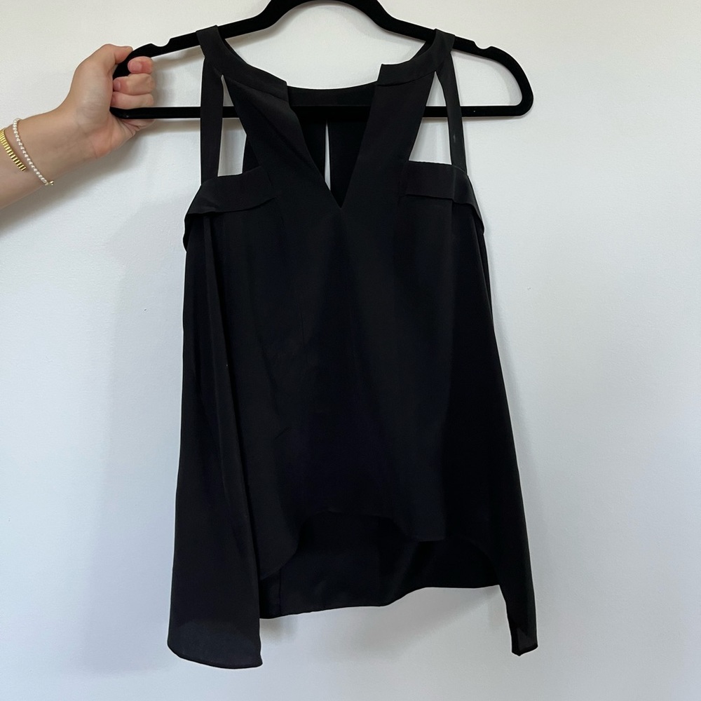 Black Silky Tank